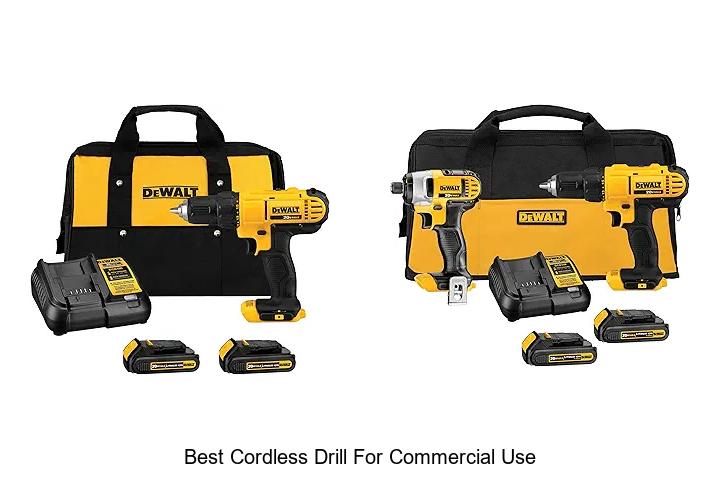Top 12 Best Cordless Drill for Commercial Use That Impress