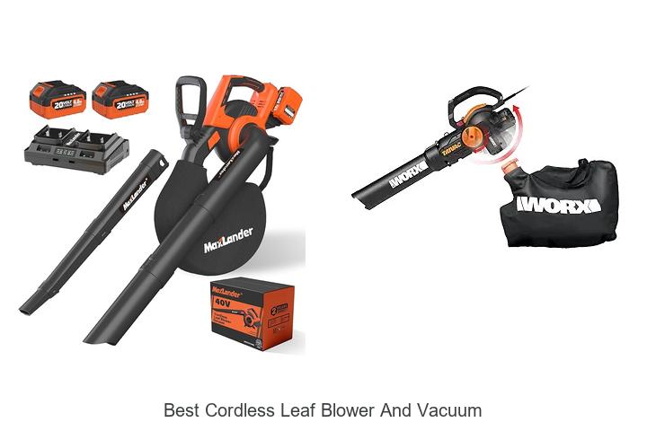 Top 12 Best Cordless Leaf Blower and Vacuum You Need Now!