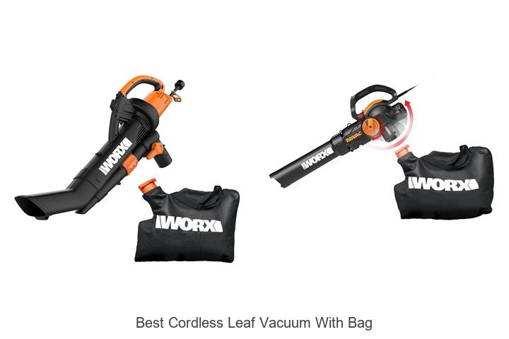 Top 10 Best Cordless Leaf Vacuum With Bag You Must Own!