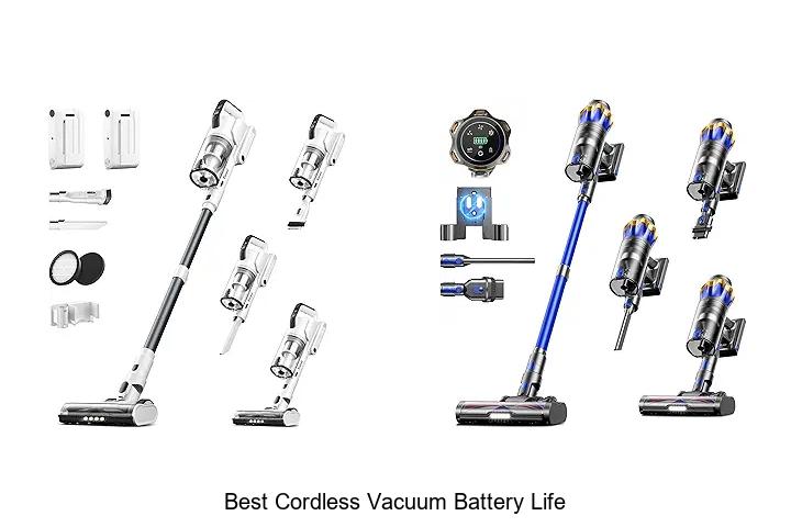 Top 10 Best Cordless Vacuum Battery Life That Lasts!