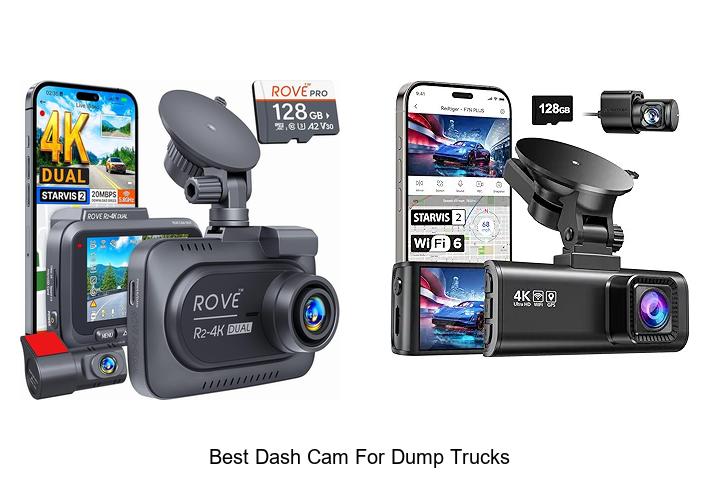 Top 12 Best Dash Cam For Dump Trucks You Can’t Miss!