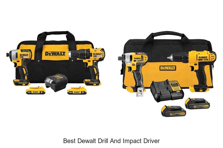 Top 10 Best Dewalt Drill And Impact Driver You Need Now