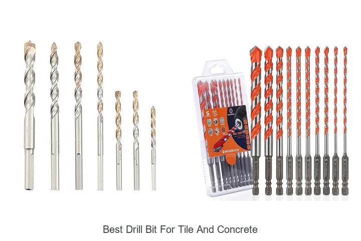 Top 10 Best Drill Bit for Tile and Concrete Revealed!