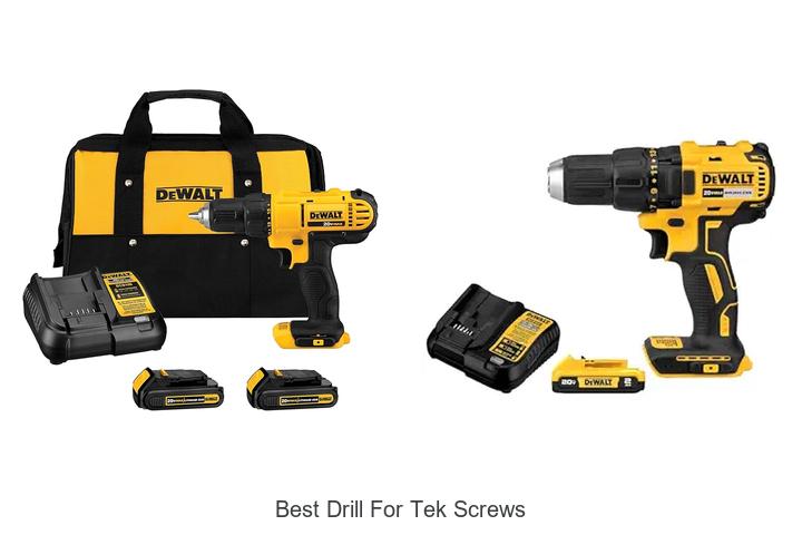 Top 10 Best Drill for Tek Screws You Can’t Miss!