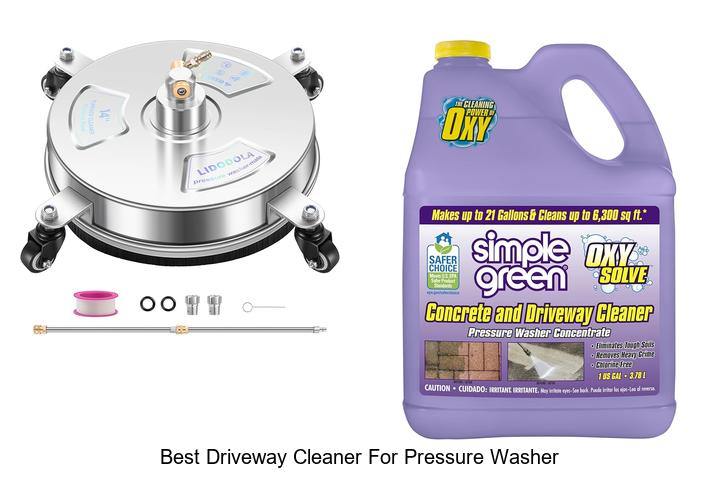Top 12 Best Driveway Cleaner for Pressure Washer Revealed!