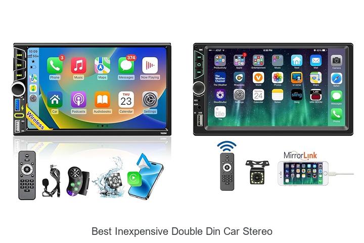 Top 12 Best Inexpensive Double Din Car Stereo Deals Now