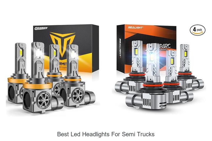 Top 12 Best LED Headlights for Semi Trucks You Need Now