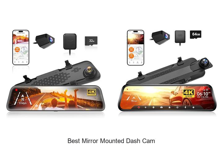 Top 12 Best Mirror Mounted Dash Cam That Will Shock You