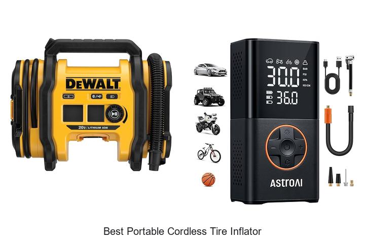 Top 12 Best Portable Cordless Tire Inflator You Can Trust!