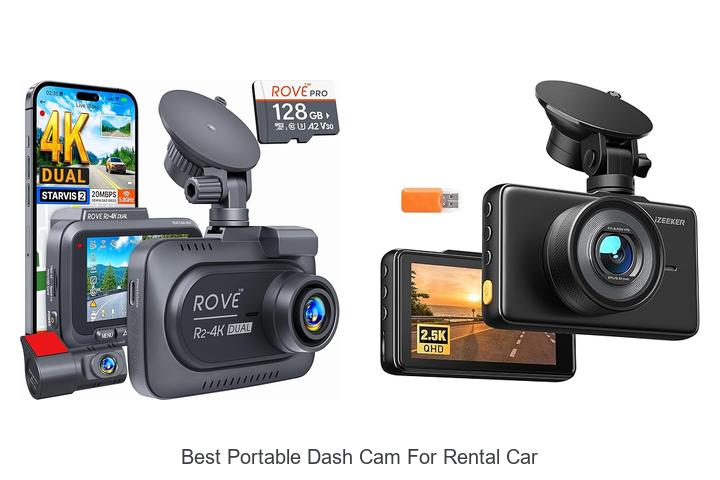 Top 12 Best Portable Dash Cam For Rental Car You Need Now