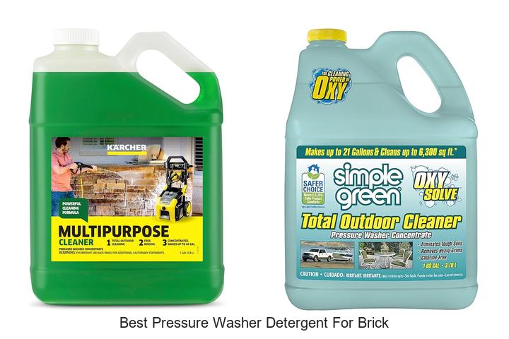 Top 12 Best Pressure Washer Detergent for Brick Revealed!
