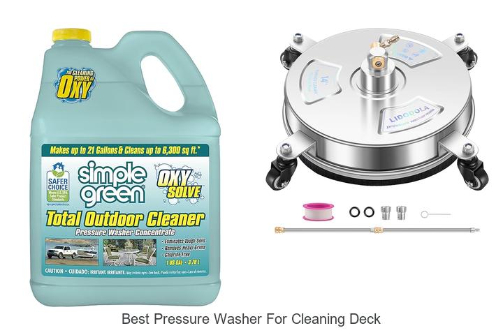 Top 12 Best Pressure Washer for Cleaning Deck You Need