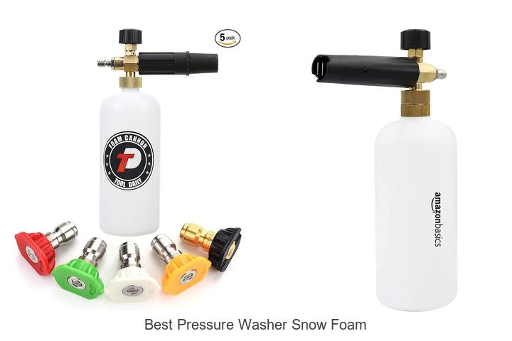 Top 12 Best Pressure Washer Snow Foam That Blows Minds