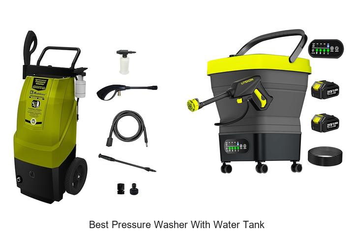 Top 12 Best Pressure Washer With Water Tank You Need Now