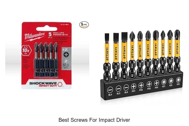 Top 12 Best Screws For Impact Driver You Can’t Miss!
