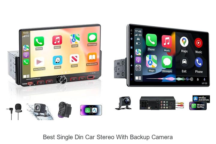 Top 12 Best Single Din Car Stereo With Backup Camera Deals!