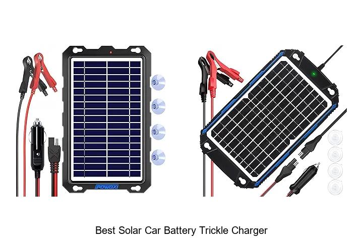 Top 12 Best Solar Car Battery Trickle Charger You Need Now