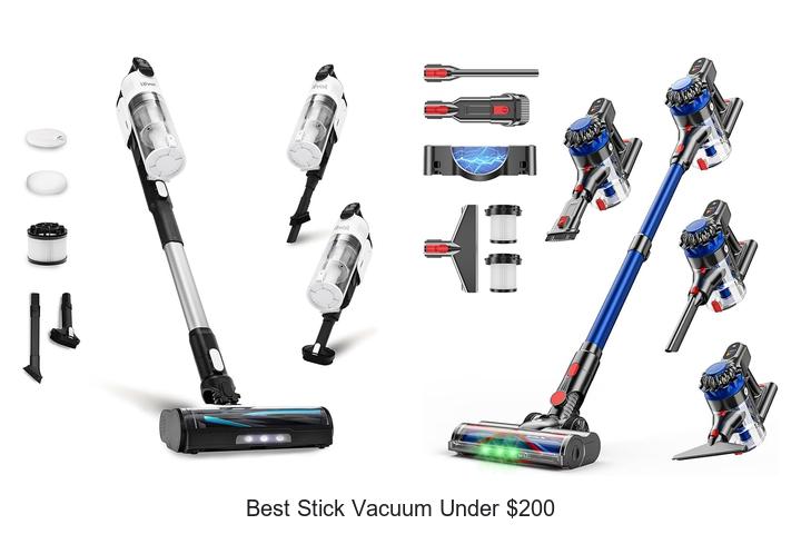 Top 12 Best Stick Vacuum Under $200 That Will Blow Your Mind
