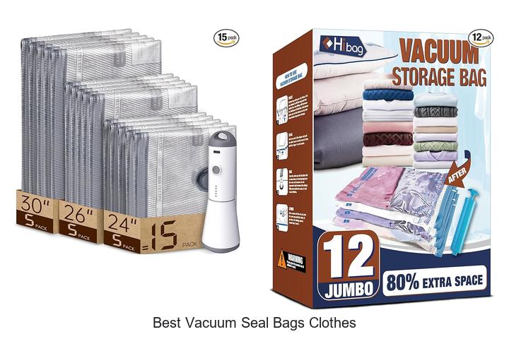 Top 10 Best Vacuum Seal Bags Clothes You Can’t Miss!