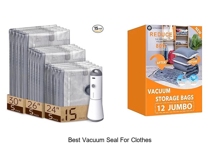 Top 12 Best Vacuum Seal For Clothes You Can’t Ignore!