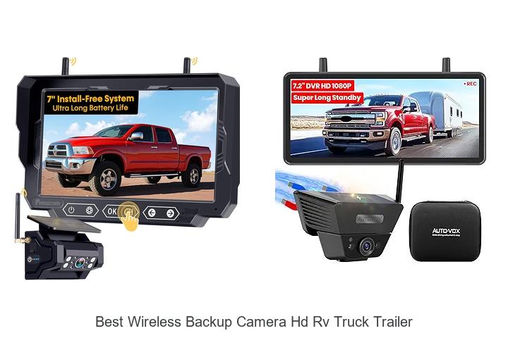 Top 12 Best Wireless Backup Camera HD RV Truck Trailer Reviews
