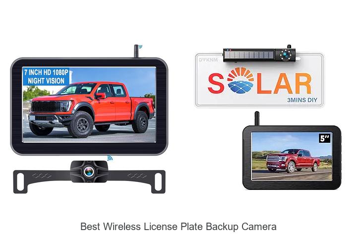 Top 12 Best Wireless License Plate Backup Camera Deals Now