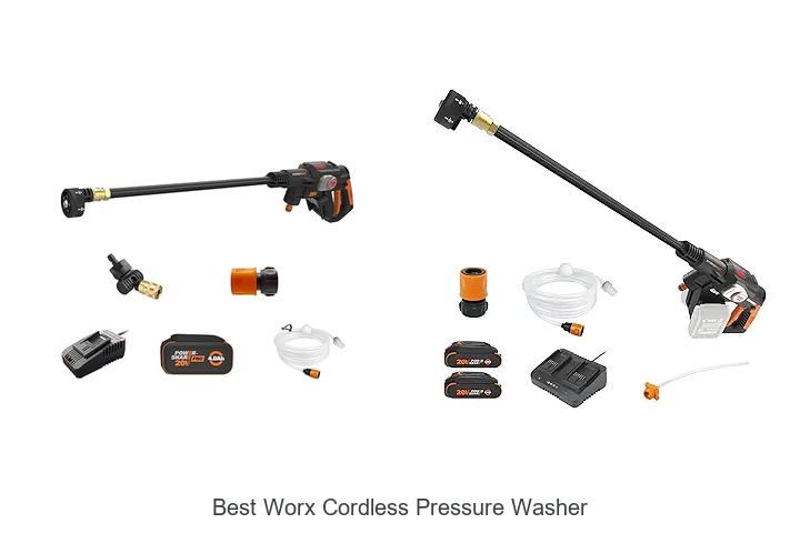 Top 12 Best Worx Cordless Pressure Washer You Need Now