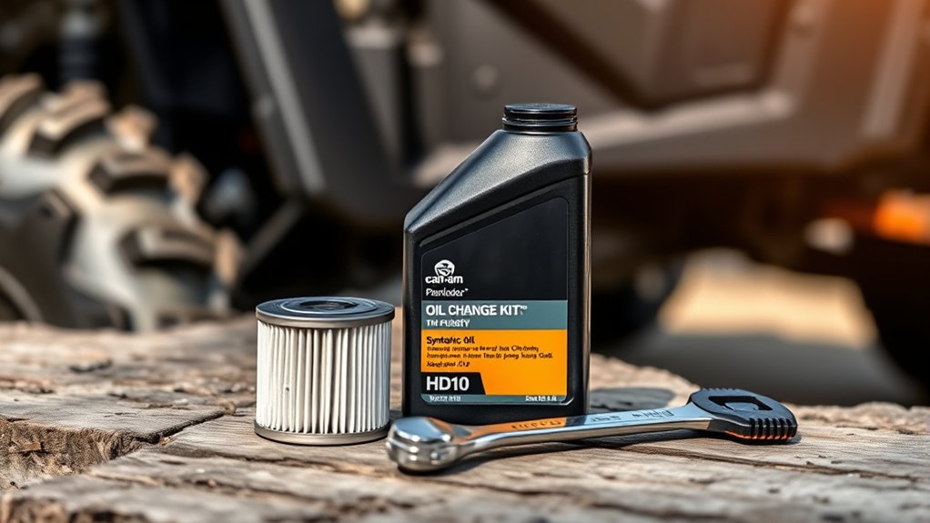 can am defender hd10 oil kit