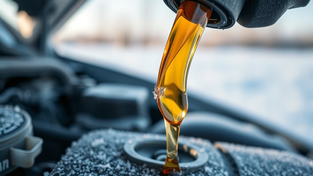 can engine oil freeze
