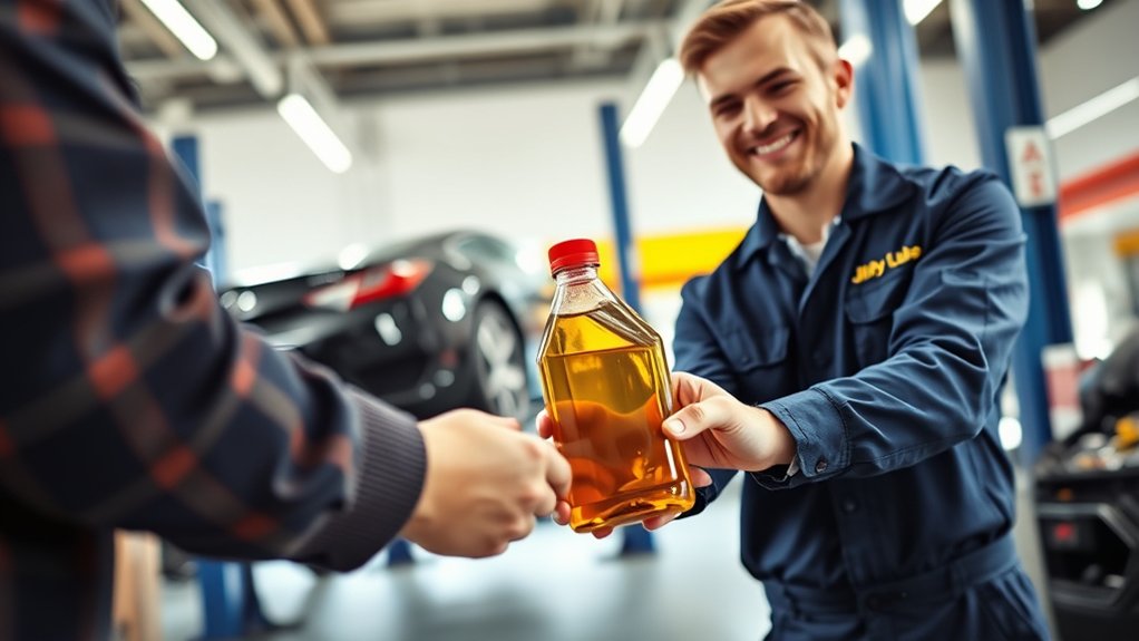 can i bring my own oil