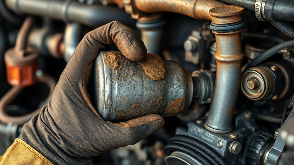 diesel fuel filter replacement timing