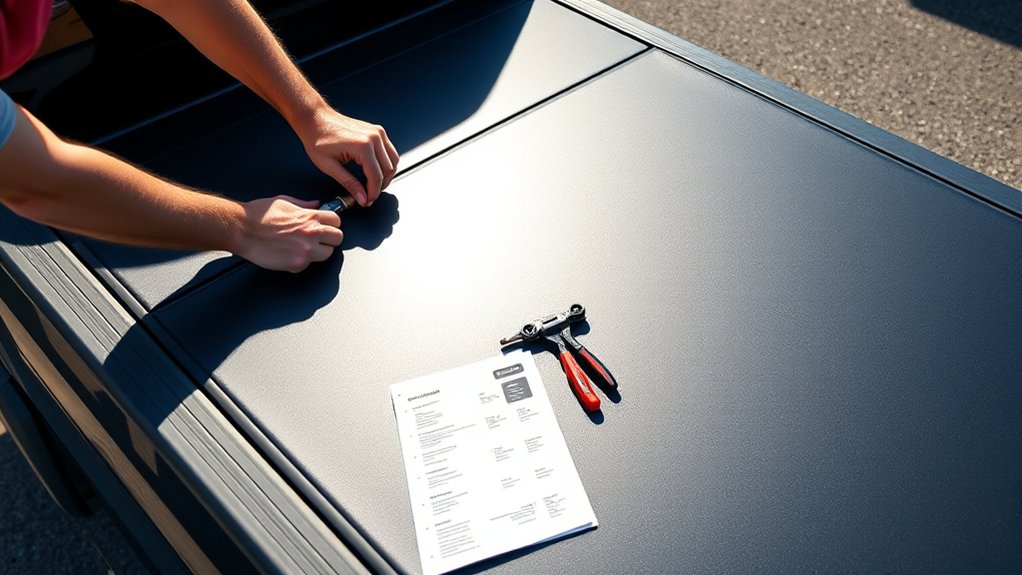 how long to install tonneau cover
