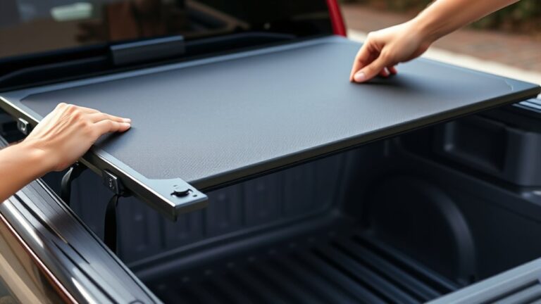 how to adjust tri fold tonneau cover