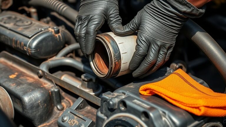 how to change diesel filter