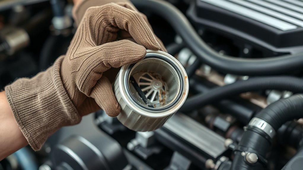 how to clean a fuel filter