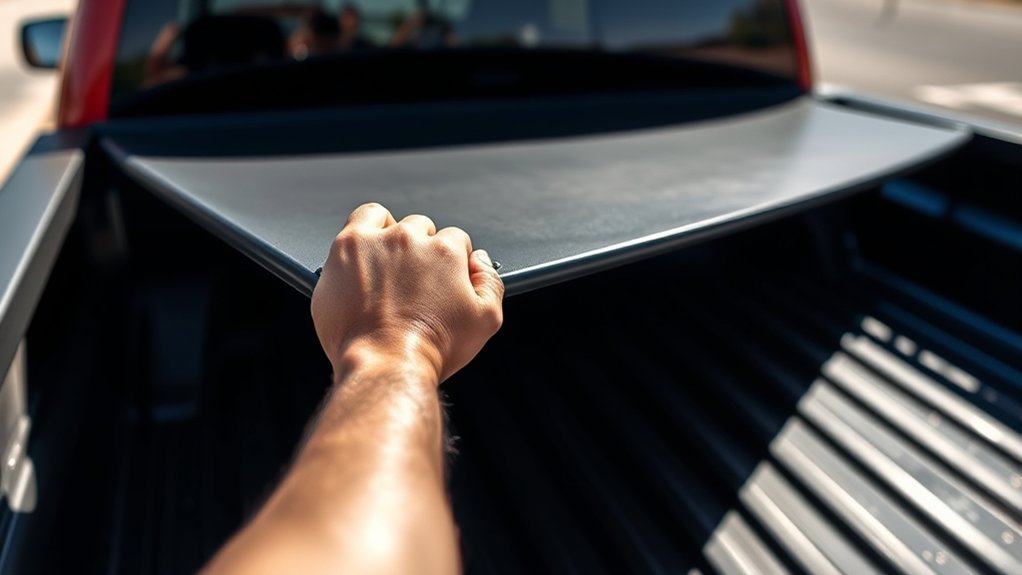 how to remove tonneau cover