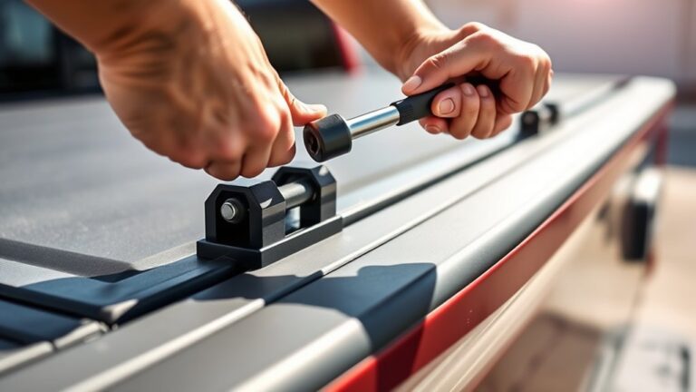 install tonneau cover clamps