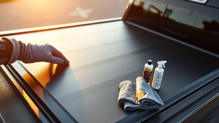 protect tonneau cover safely long term
