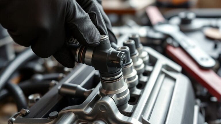replacing a fuel injector procedure