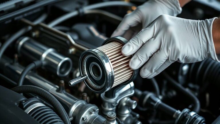 replacing a vehicle fuel filter