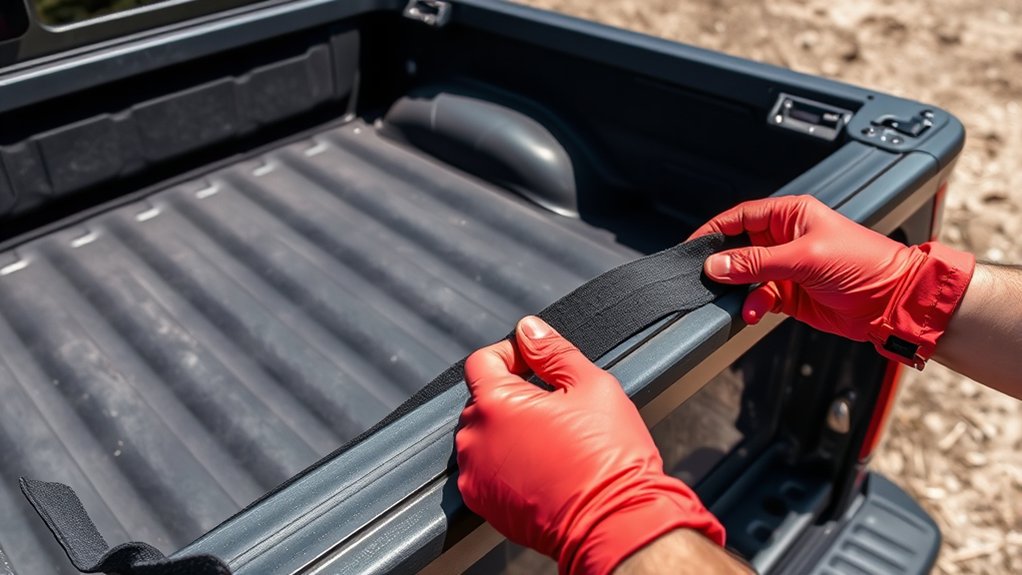 replacing velcro on a tonneau cover