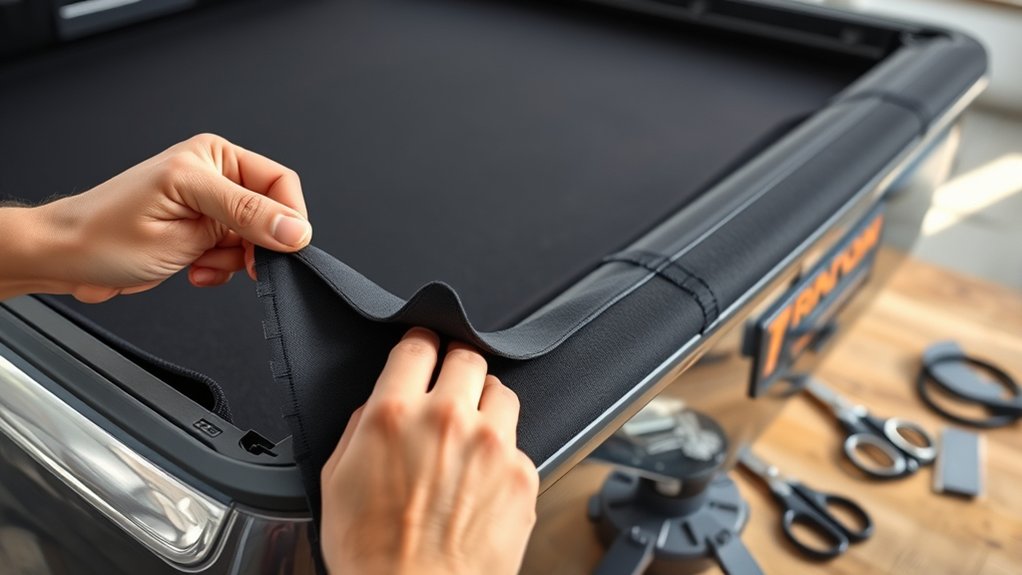 tonneau cover velcro repair guide