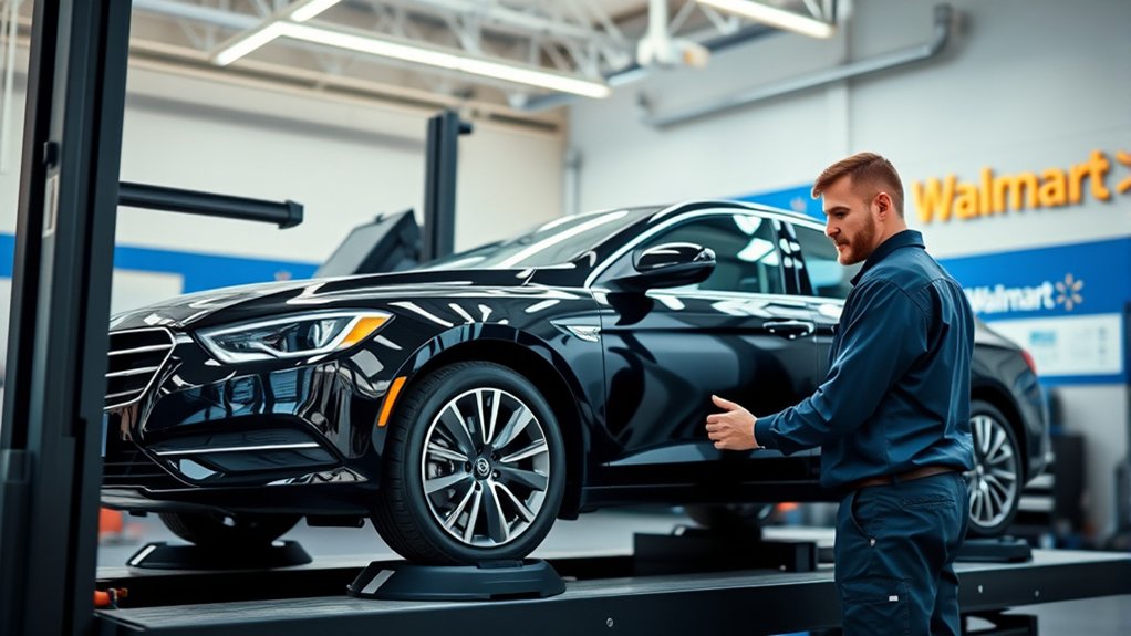 walmart wheel alignment availability